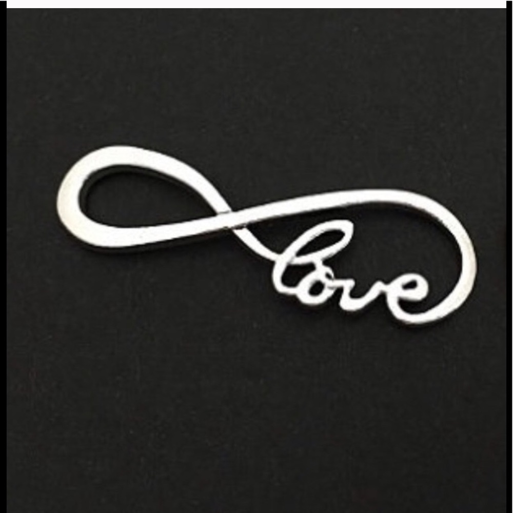 6 Infinity/love charms new